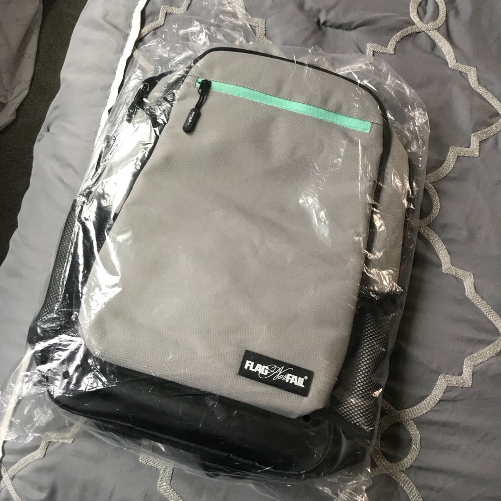Brand new Flag Nor Fail Gym Bro bag